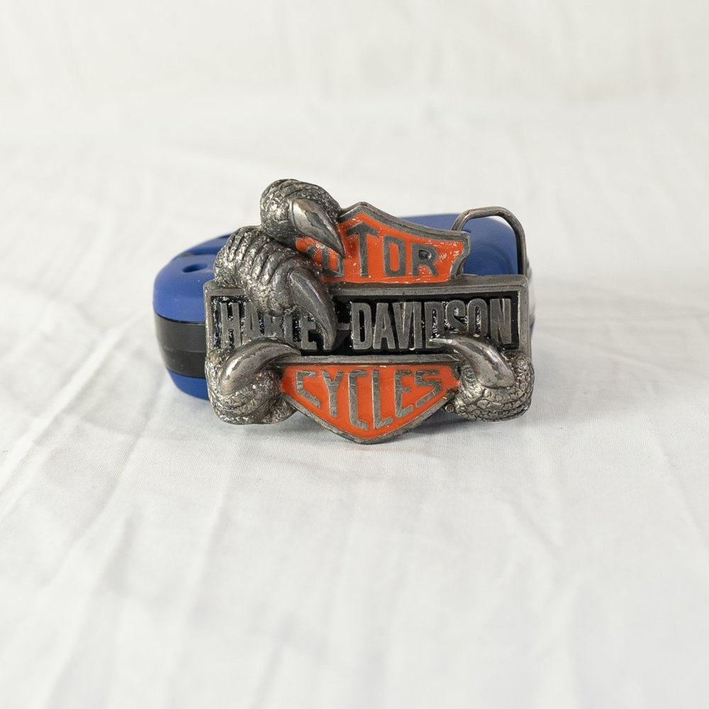 Vintage Harley Davidson Eagle Belt Buckle 1991 Baron Made In USA H407 Rare